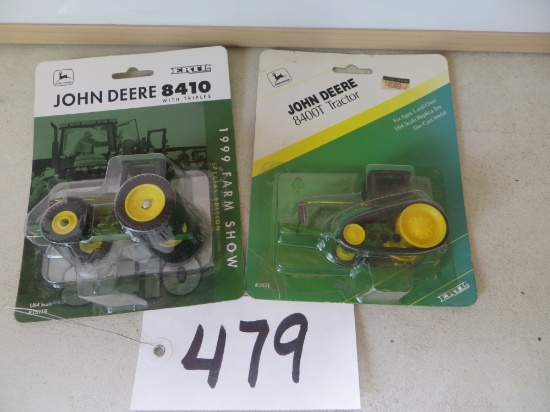 Ertl	JD 8400T & JD 8410 w/triples 1999 Farm Show SE