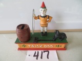 Cast Iron Trick dog bank	Replica