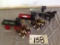 3 - pair horses & tankers, Texas Company, True Value, Red Crown Gasoline