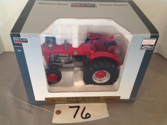 Massey Ferguson Highly Detailed 98 w/GM Diesel w/Front Headlights	Spec Cast	FFA 1 of 200