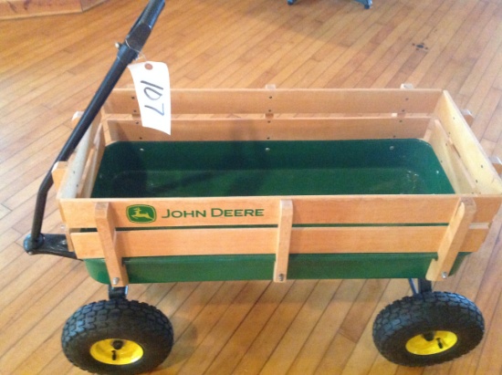 JD coaster wagon w/sides, nice