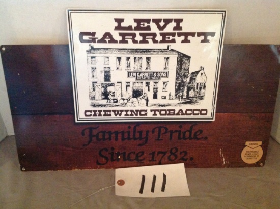 Levi Garret Chewing Tobacco, Family Pride	I sided