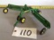 JD double 106 v-bar hay rack	homemade custom