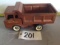 Structo Dump Truck	played w/condition	