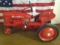 Farmall Open Grill Small H Pedal Tractor Restored	Dubuque, IA	Eska