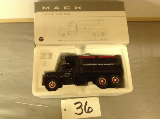 1 st Gear Mack R Model Dump Truck, Gainesville			1/34 scale