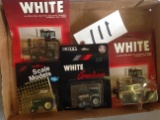 3 White tractors & 1 Oliver		Scale Model	1/64 scale