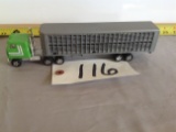 International cab over w/livestock trailer		Ertl	1/64 scale