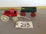 CIH buck wagon & water wagon