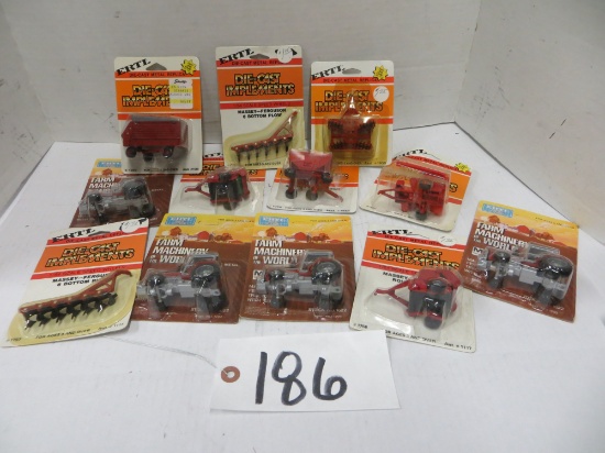 Ertl	flat w/ tractors balers wagons
