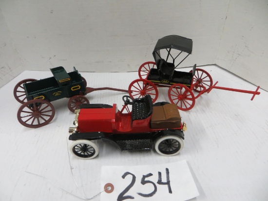 Deere Clark Car, JD Buck wagon, JD Buggy