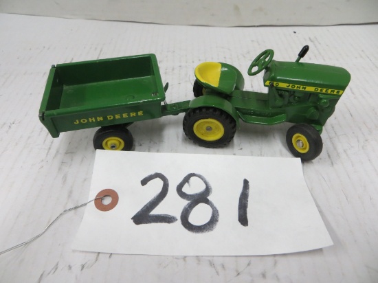 Ertl	JD LGT w/cart	1/10 scale