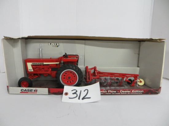 Ertl	Farmall 706 tractor w/plow  Dealer Edition