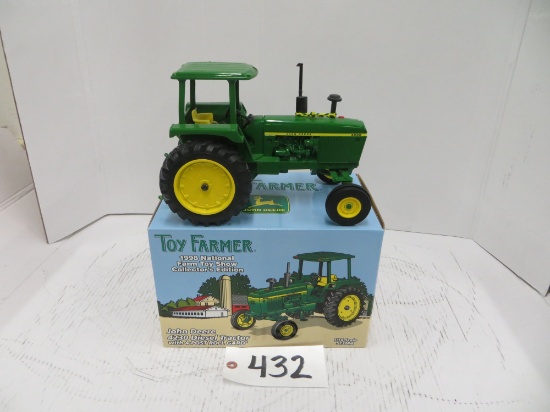 Ertl	JD 4230 Diesel tractor w/4 post roll gard  1998 Toy Farmer