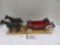 Loyd Custom	pair of horse's w/McCormick spreader