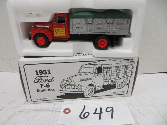 1st Gear	1951 ford F-6 Grain Box  "Great Lakes Hybrids"