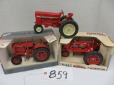 3 tractors McCormick W-30, Farmall F-20 & IH tractor