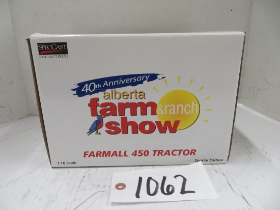 Spec Cast	Farmall 450 Tractor 40th Anniversary Alberta Farm Show & Ranch SE