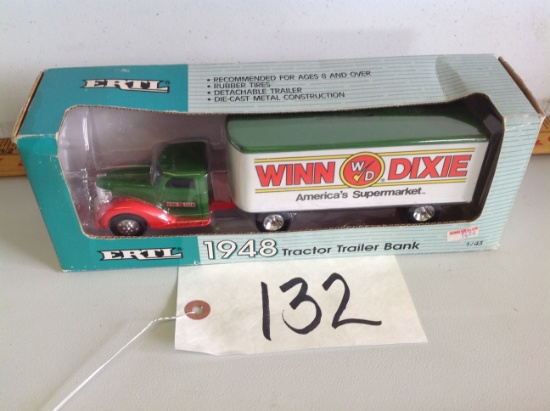 Ertl	1948 tractor trailer Winn Dixie	1/64 scale