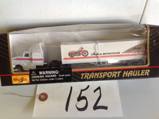Maisto	Transport Hauler Indian Motorcycles	1/87 scale