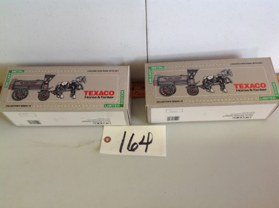 Ertl	2 Horse & Tanker Texaco  Limited Edition