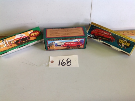 Ertl	1939, 1934, 1949 Texaco Tanker Truck