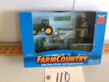 Ertl	Farm Country JD tractor set	1/64 scale