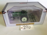 Spec Cast	Oliver 660 w/spring tooth harrow highly detailed, Collectible
