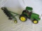 JD 7800 w/duals  & JD 6 bottom plow