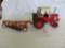 IH 1586 w/light package, chains front fenders & IH 4 bottom plow