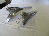 2 Dodge hood ornaments 1 has the end broke off