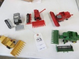 5 combines w/heads