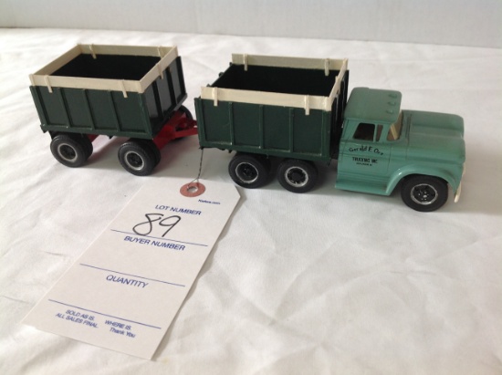 Chevy truck w/cart  hand built
