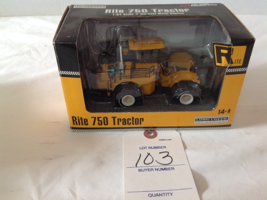 Rite 759 tractor  1/64 Scale