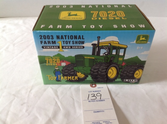 JD 7020 Diesel FWD  2003 National Farm Toy Show    1/32 Scale