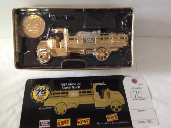 1927 Mack AC Stake Truck  Kent 75 years
