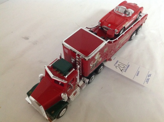 Sears w/semi and sports car