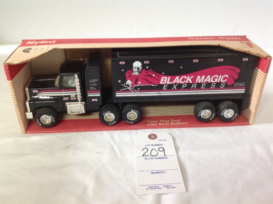 Tractor Trailer  Black Magic Express