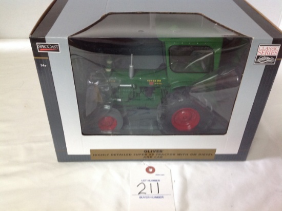 Oliver Super 99 Diesel Highly Detailed