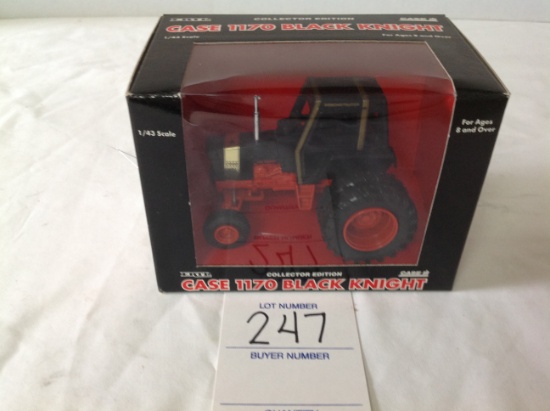Case 1170 Black Knight w/duals  Collector Edition   1/43 scale