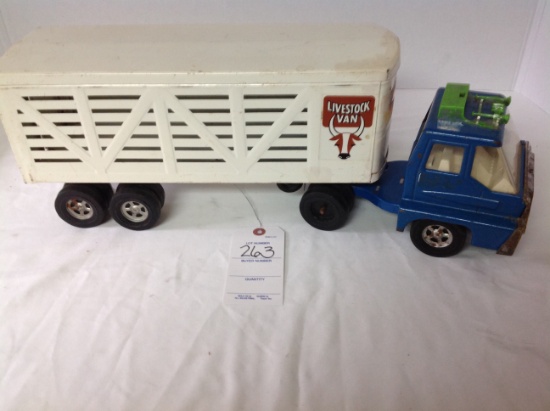 Structo live stock semi and trailer