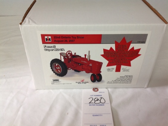 Farmall Super MD-TA  Ontario Toy Show 2007