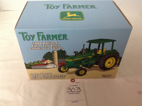 JD 4230 Diesel Tractor w/4 Post Roll Gard