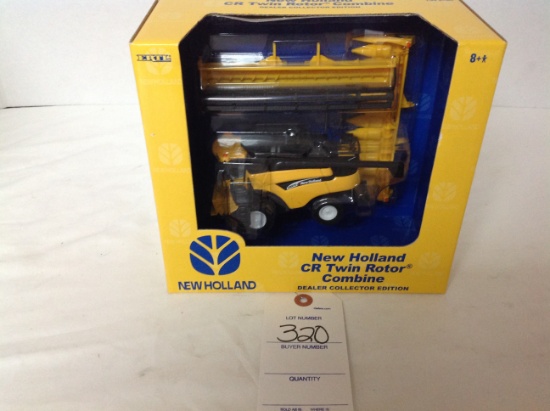 New Holland CR Twin Rotor Combine Dealer Edition   1/64 scale