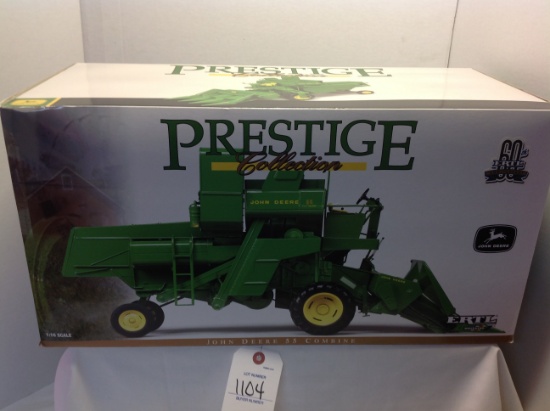JD 55 Combine  Prestige  Collection 60th Anniv   1/16 Scale