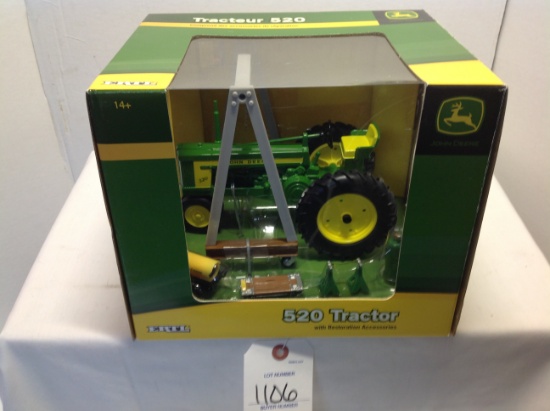 JD 520 w/Restoration Accessories  1/16 Scale
