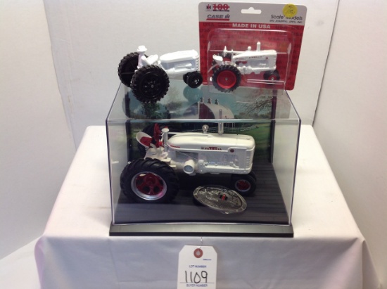 Farmall C Demonstrator, IH belt buckle, & more