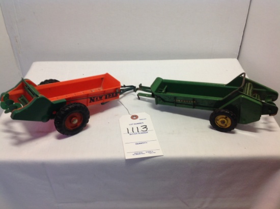 JD spreader, New Idea spreader
