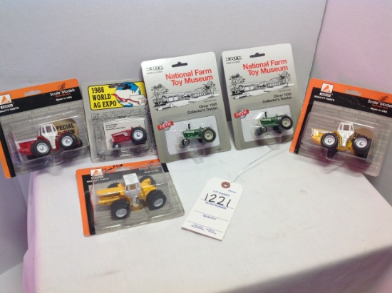 assortment of tractors Oliver, MM, Plansman some Farm Progress