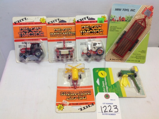 assortment tractors & equipment